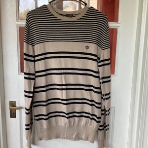 Black and tan Element sweater. Size medium.